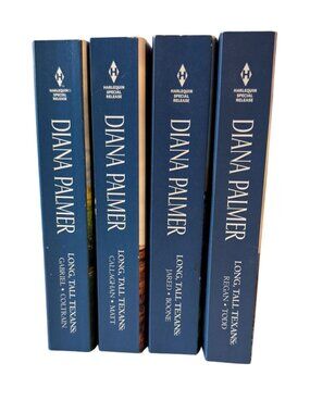 Diana Palmer Long Tall Texans Harlequin Special Release 4 Book Lot
